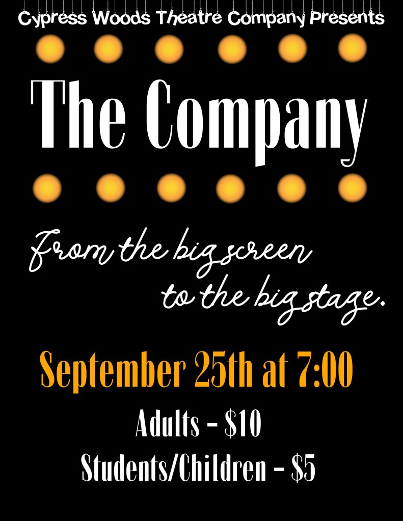 Company show poster